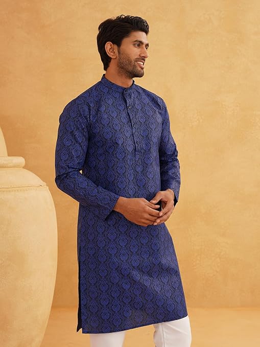 Men's Silk Blend Regular Fit Casual
